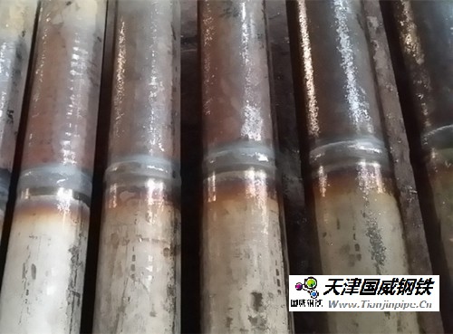 高溫再熱器過(guò)渡管|Ф57×9mm SA-213T91/SA-213TP347H組合焊接而成，管長(zhǎng)各300mm，總長(zhǎng)600mm